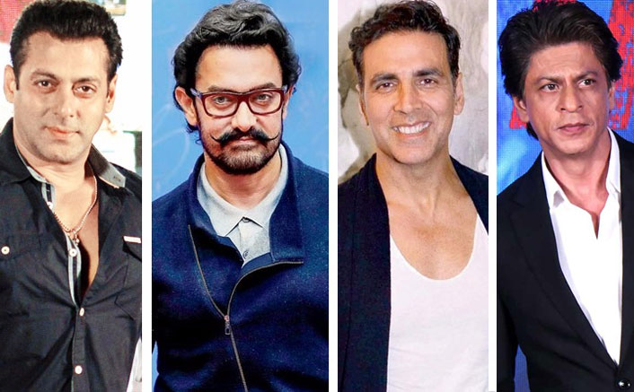 tthree khan and akshay kumar